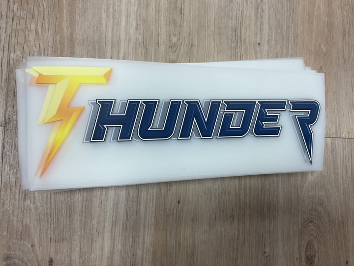 Thunder logo - t-shirt print (large) image 0